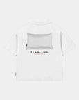 11 a.m. Club Pillow Tee - White