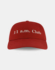 11 a.m. Dad Cap - Red