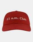 11 a.m. Dad Cap - Red