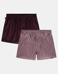 2-Pack Striped Boxers NR/PC