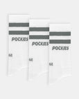 3-Pack Teal Striped L.A. Socks