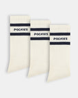 White Socks 3-Pack