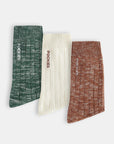3-Pack Chunky Socks G/OW/TC