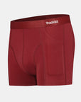 Burgundy Boxer Briefs (2-pockets)