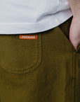 Canvas Cottage Trousers - Khaki