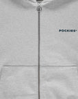 C.C. Zip Hoodie - Grey Melange