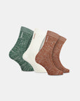 3-Pack Chunky Socks G/OW/TC