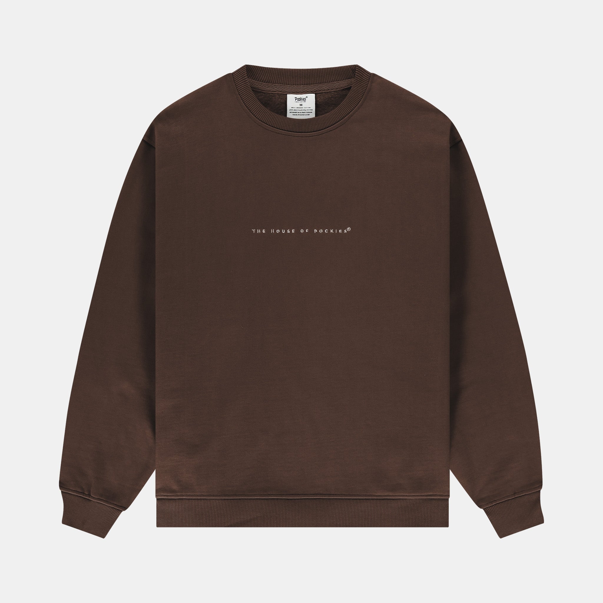 Pockies® Hoodies and Sweats / Dark Brown Crewneck