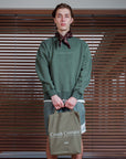 Zach: 188CM/6'2 wearing size L.