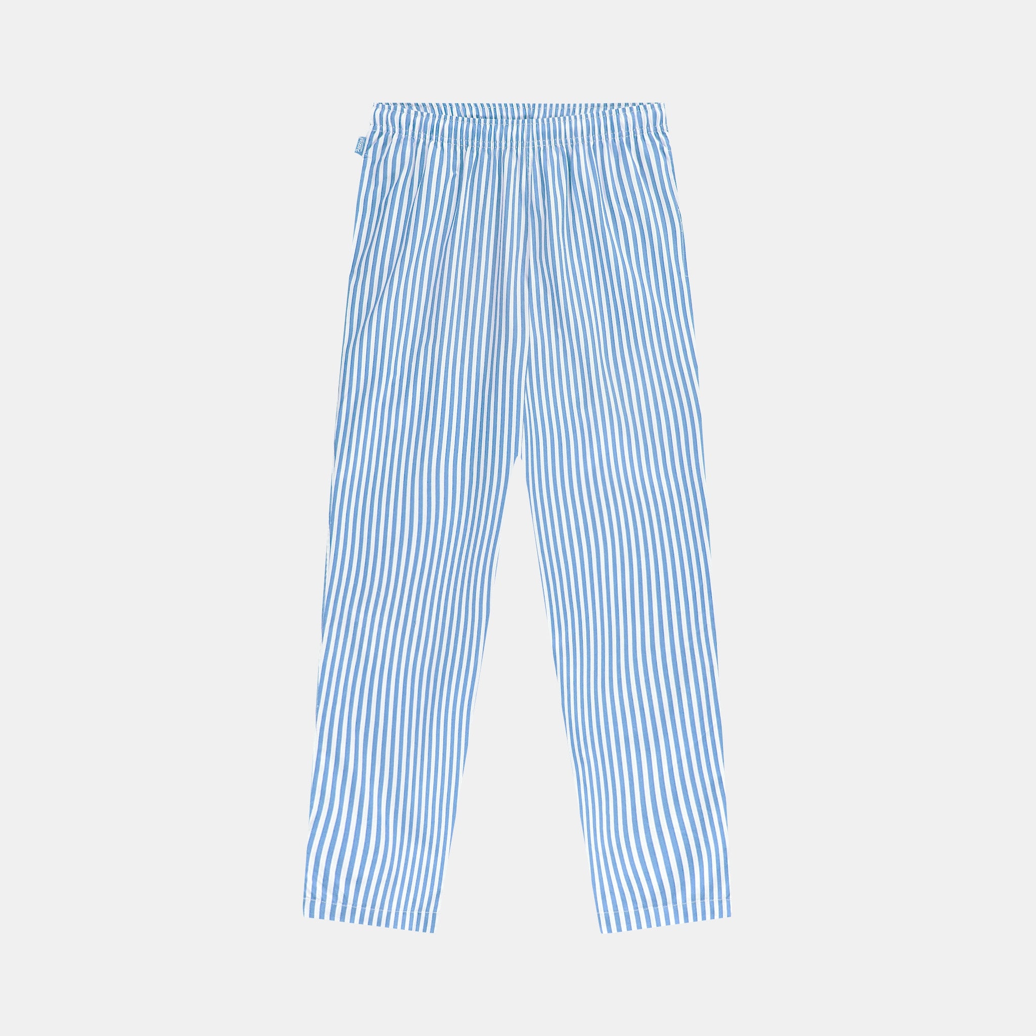 Ice Blue Striped Pyjama Pants