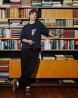 Jesse: 188CM/6'2 wearing size L.