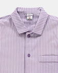 Lavender Stripes Pyjama Shirt