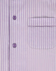 Lavender Stripes Pyjama Shirt