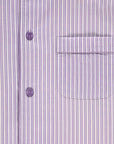 Lavender Stripes Pyjama Shirt