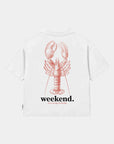 Lobster Weekend Tee - White