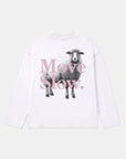 Move Slow LS - White