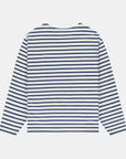 Oversized Boat Neck L/S - Navy