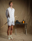 Jesse: 6'2 wearing size L.