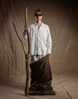 Jesse: 6'2 wearing size L.
