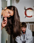 Ice Blue Striped Pyjama Pants