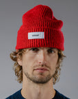 Bold Logo Beanie - Red