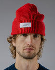 Bold Logo Beanie - Red