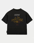 Sunday Roasting Tee - Faux Black