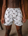 The Swallow x Pockies© - White Boxers