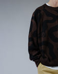 Swirl Knit - Brown