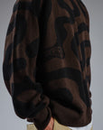 Swirl Knit - Brown