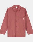 Striped Pyjama Shirt - Red/Orange