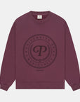 UM Logo Crewneck - Cherry