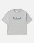Weekend Tee - Grey Melange