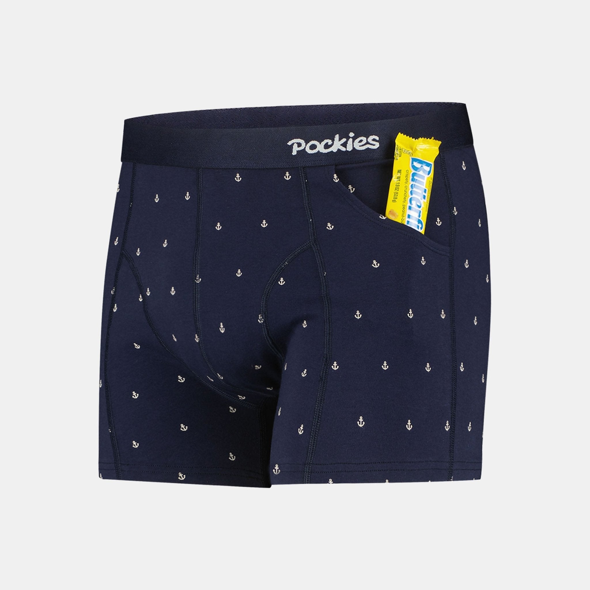 Anchor Boxer Briefs (2-pockets)