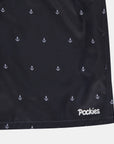 Navy Anchors Shorties