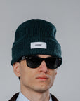 Bold Logo Beanie - Forest Green