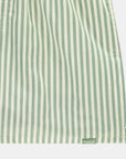 Pocketless Green Striped