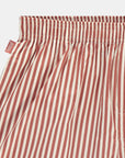 Pocketless Terracotta Striped