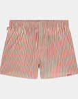Pocketless Terracotta Striped
