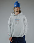 Broke Hoodie - Grey Melange