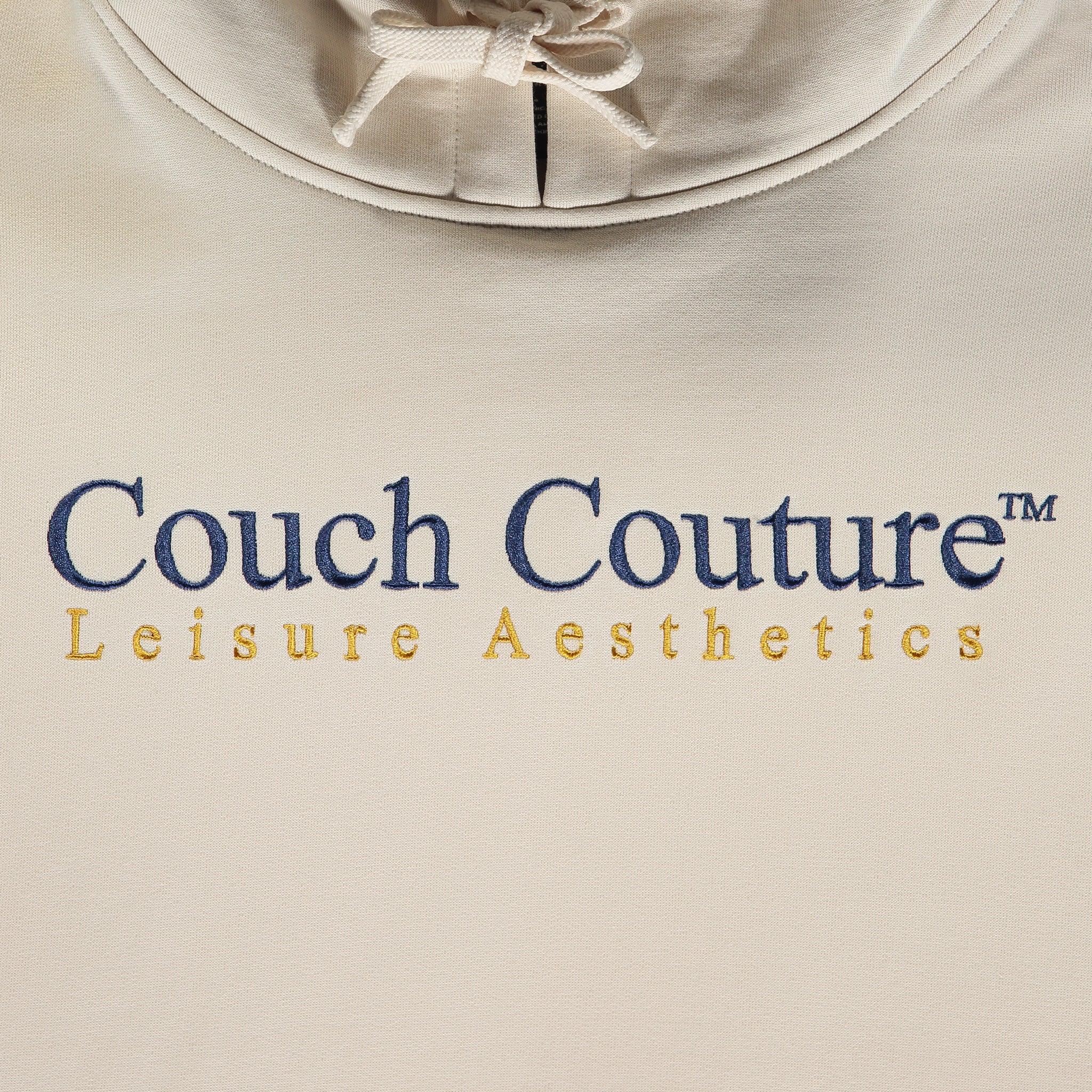 Couch Couture Hoodie Creme