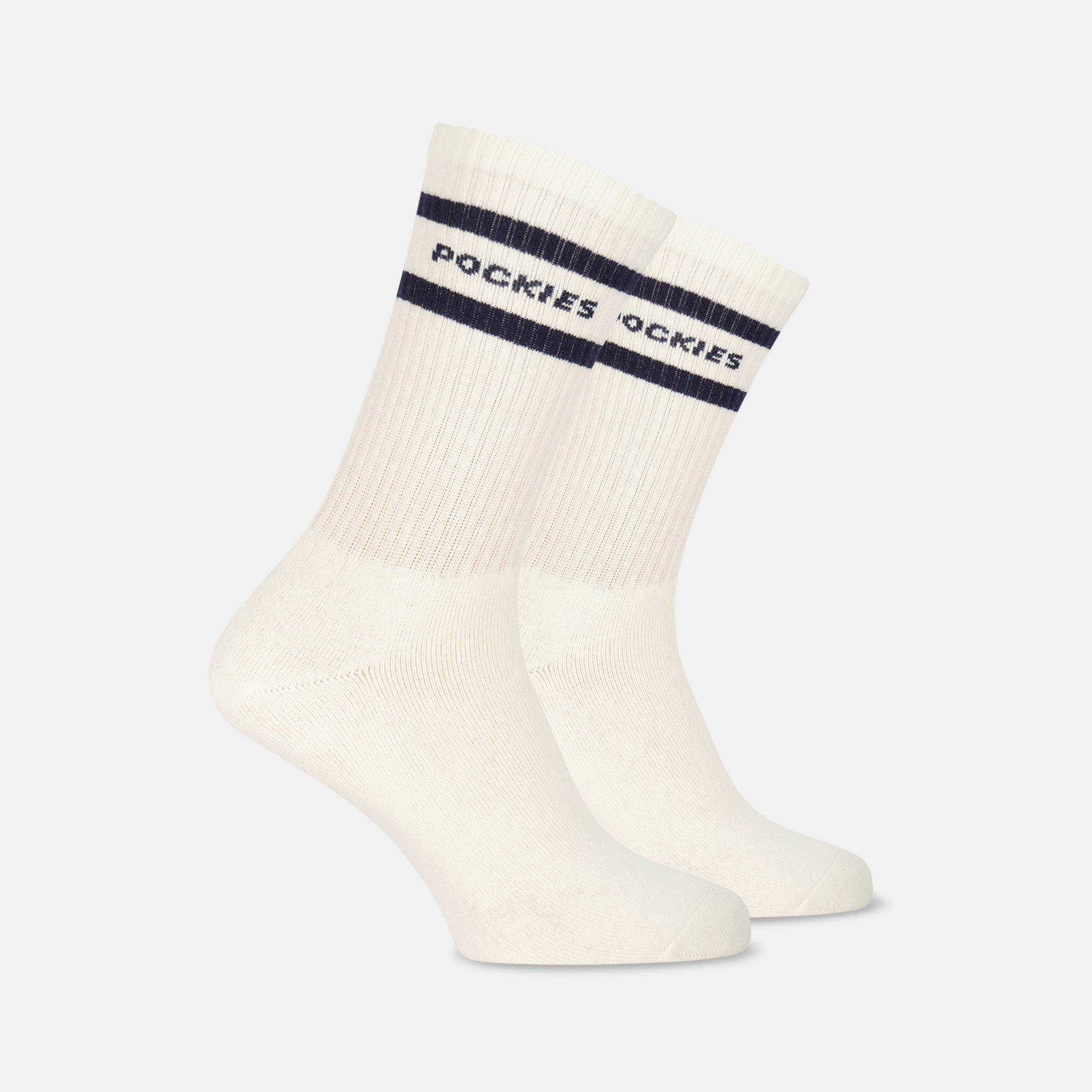 Creamy Blue Socks