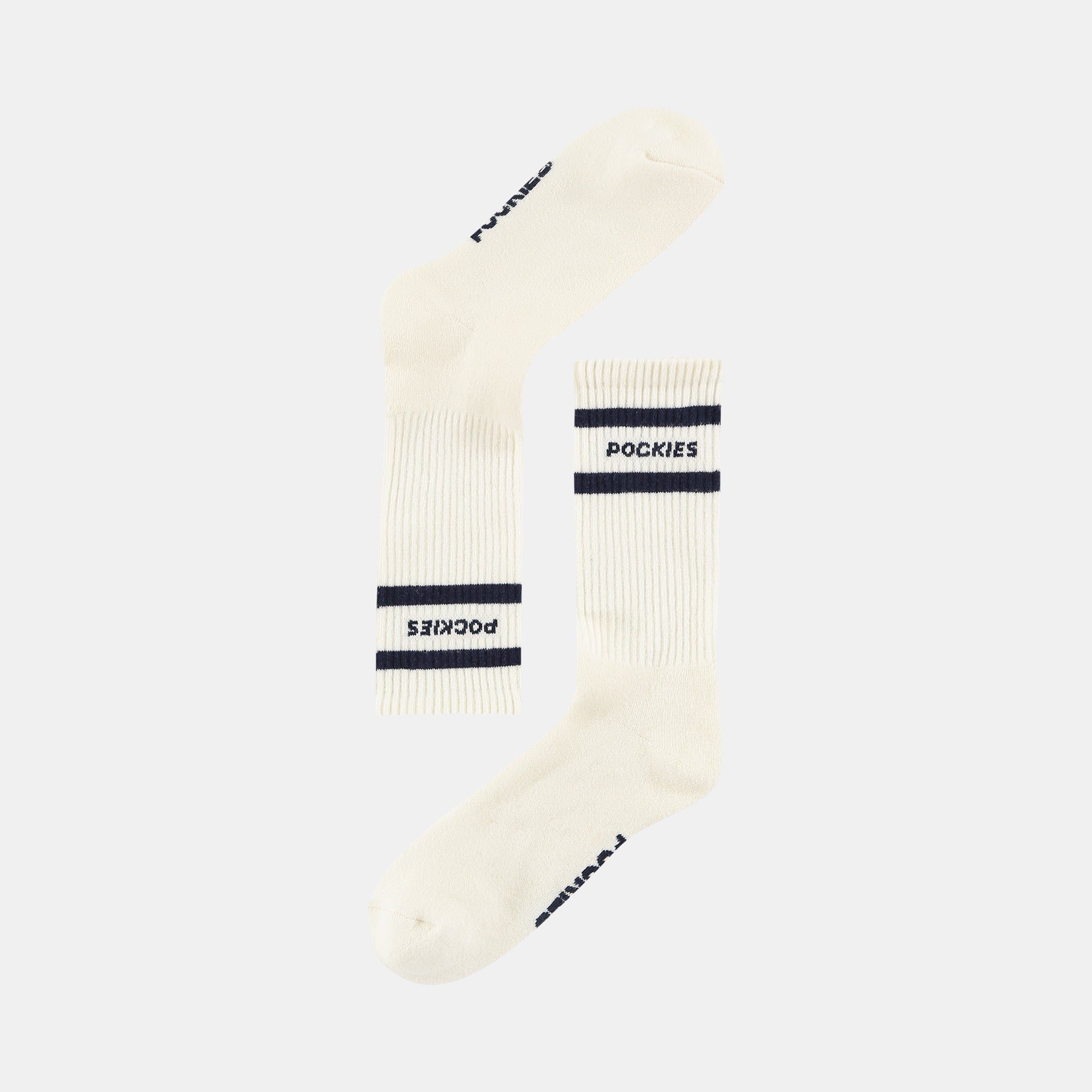 Creamy Blue Socks