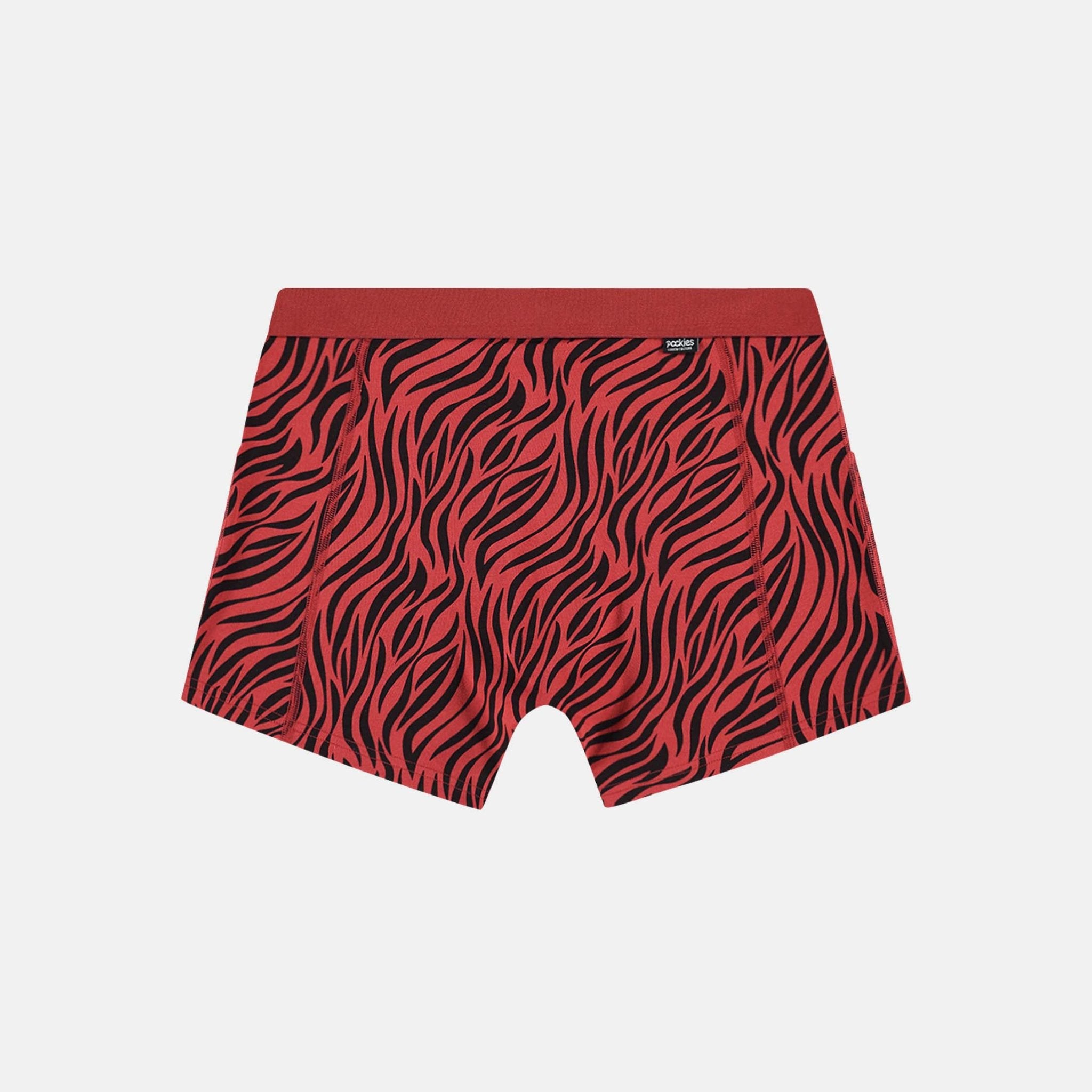 Deep Red Boxer Briefs (2-pockets)
