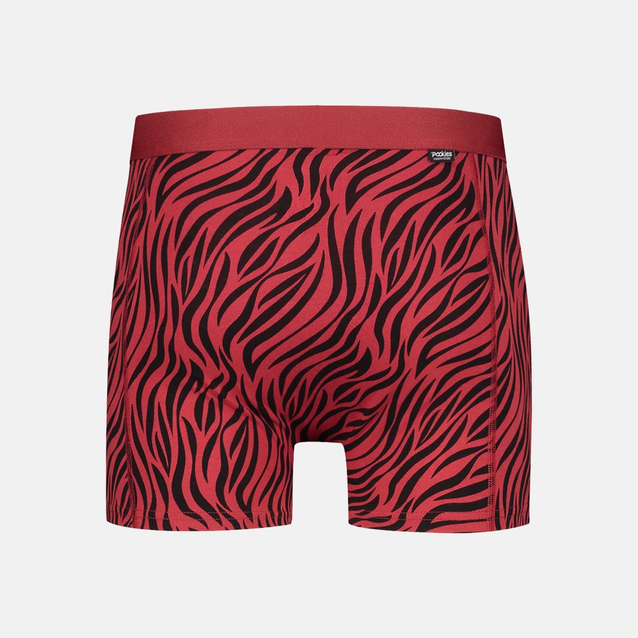 Deep Red Boxer Briefs (2-pockets)