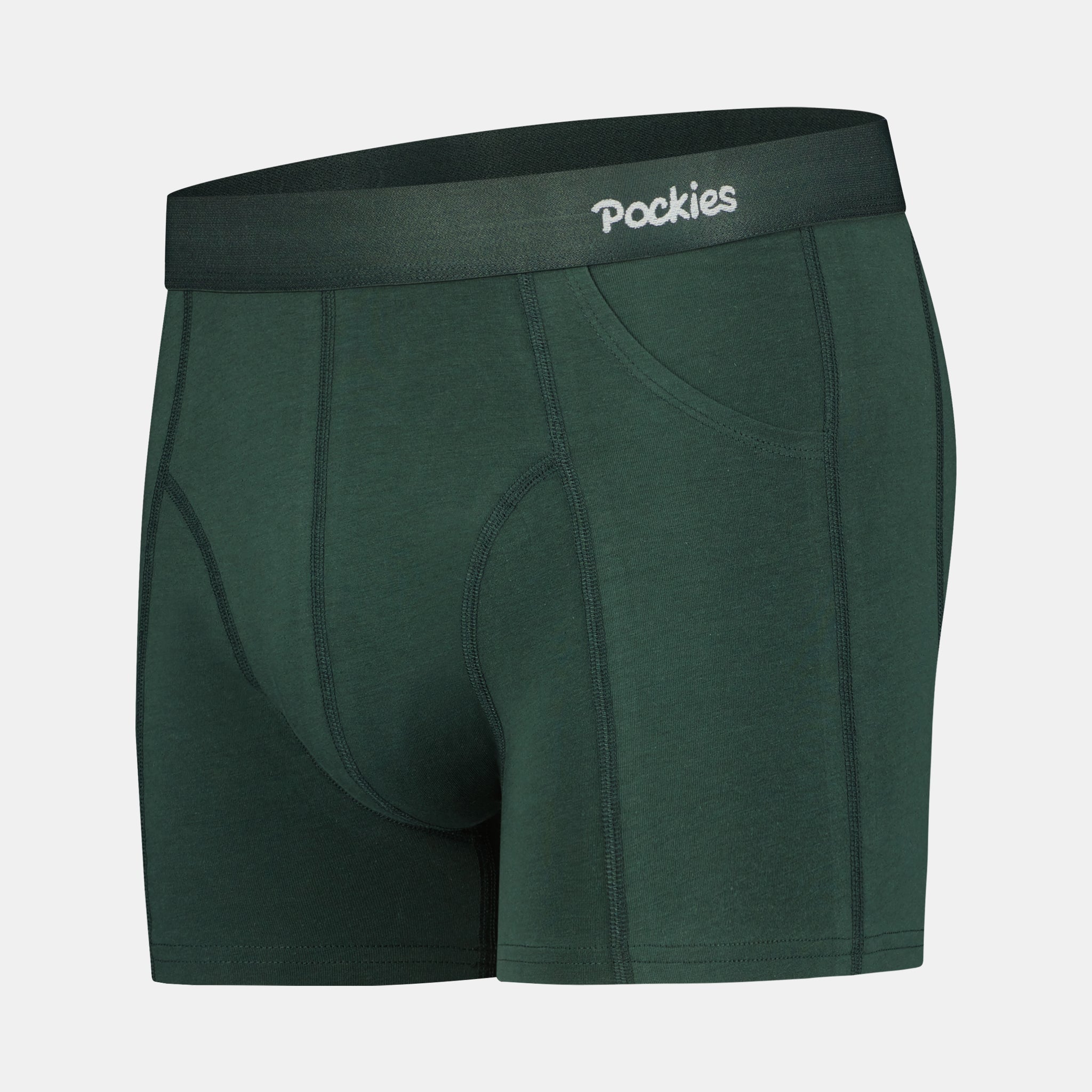 Green Boxer Briefs (2-pockets)