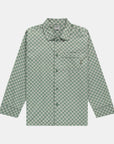 Green Checkered Pyjama Shirt