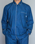 Navy Dots Pyjama Shirt