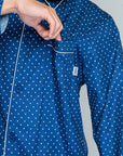 Navy Dots Pyjama Shirt