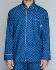 Navy Dots Pyjama Shirt